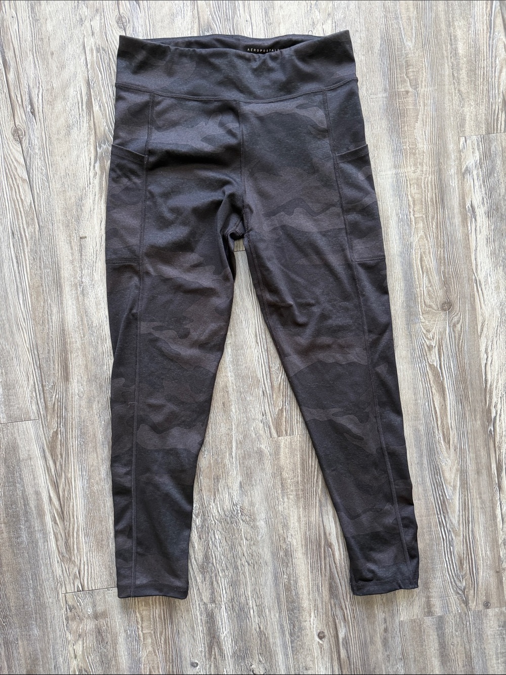 Aeropostale Black Camo Leggings for Kids
